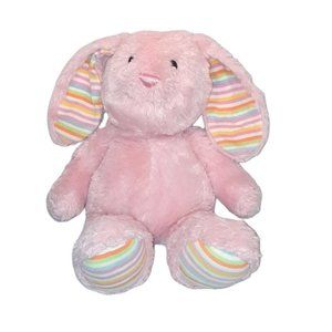Gund Hoppy Days Floppity Pink Bunny Rabbit Plush Stuffed Animal Toy 13"